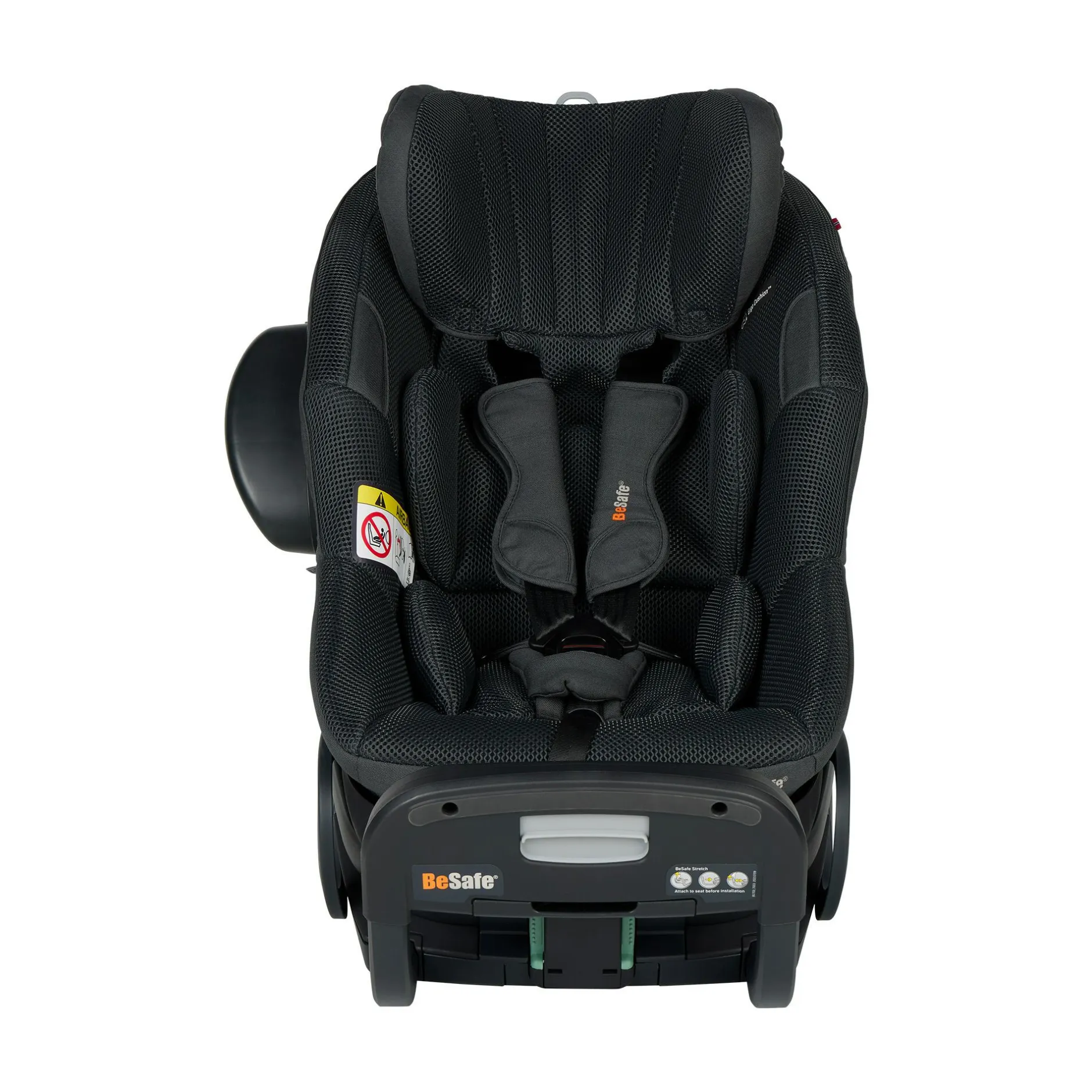 BeSafe Stretch² Anthracite Mesh*Kinder Kindersitze 9-36 Kg, Gruppe 1/2/3