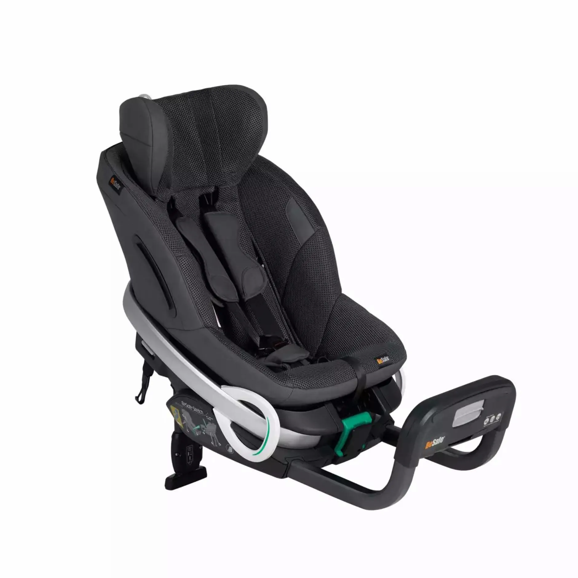 BeSafe Stretch Anthracite Mesh*Kinder Kindersitze 9-36 Kg, Gruppe 1/2/3