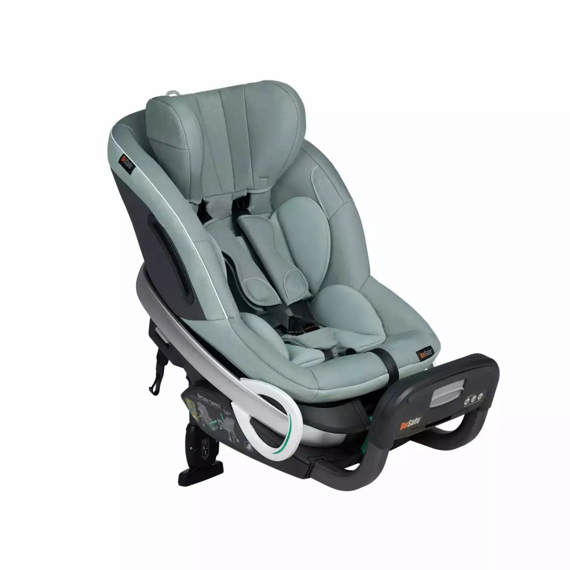 BeSafe Stretch Sea Green Melange*Kinder Kindersitze 9-36 Kg, Gruppe 1/2/3