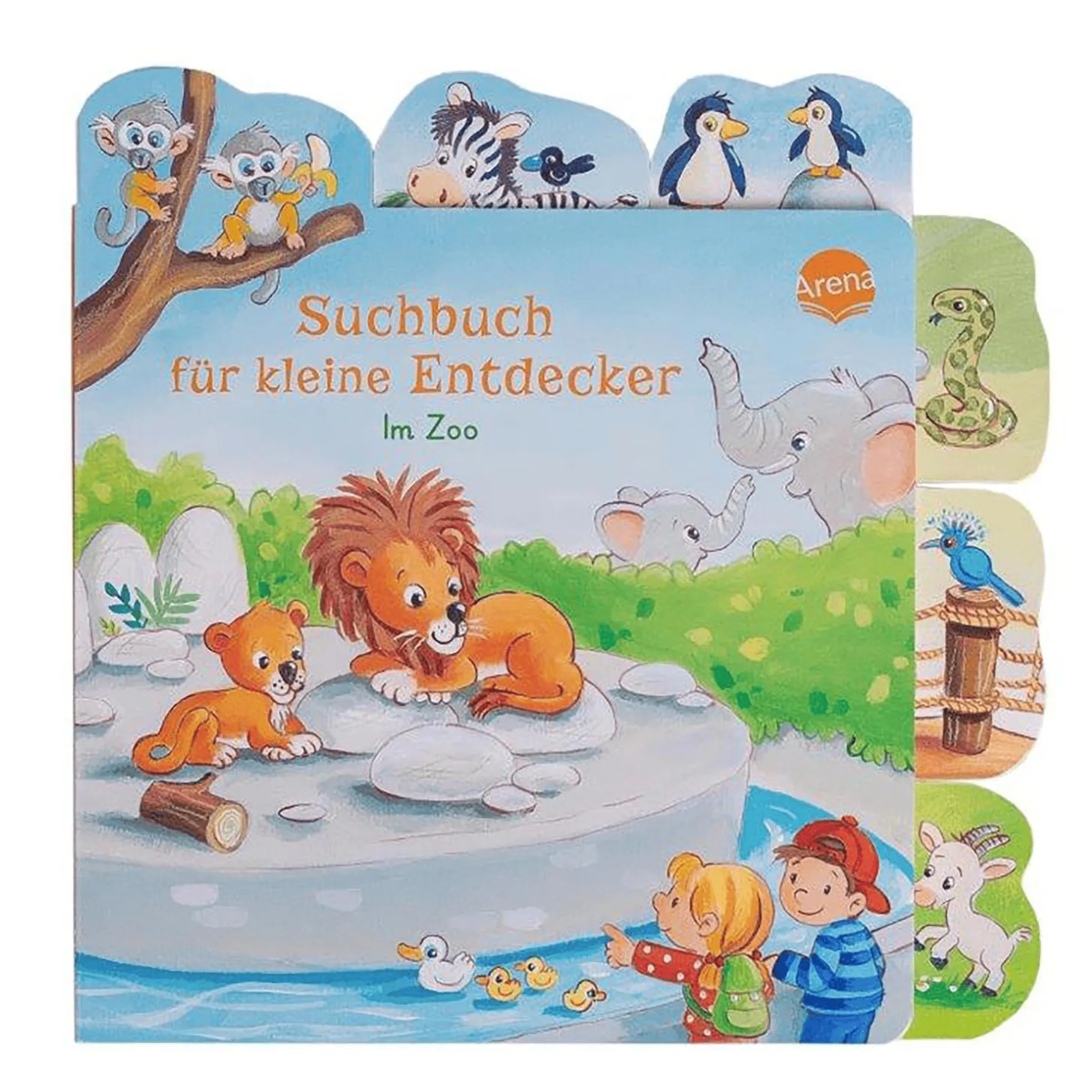 Arena Suchbuch für kleine Entdecker: Im Zoo*Kinder Kinderbücher