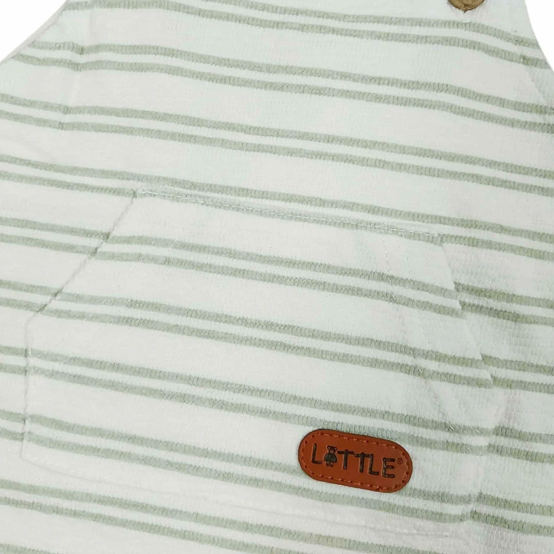 LITTLE Sweat-Latzhose Mini Safari* Hosen