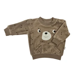 LITTLE ONE Sweatshirt Bärengesicht* Winterkleidung|Oberteile