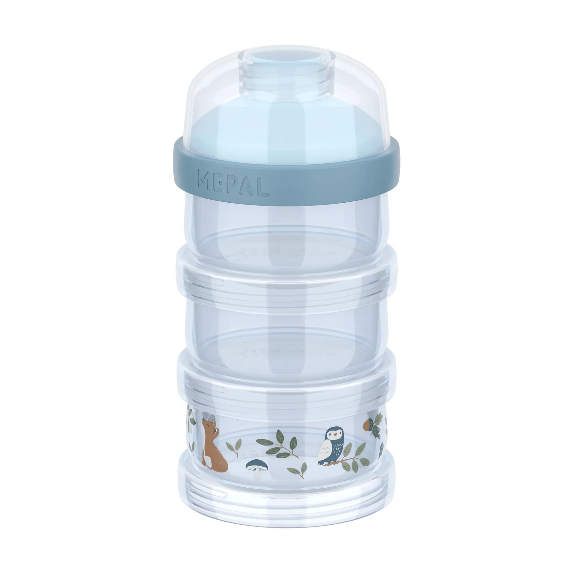 MEPAL 3-teiliger Milchpulverturm Mio Forest Friends* Nahrungsbehälter