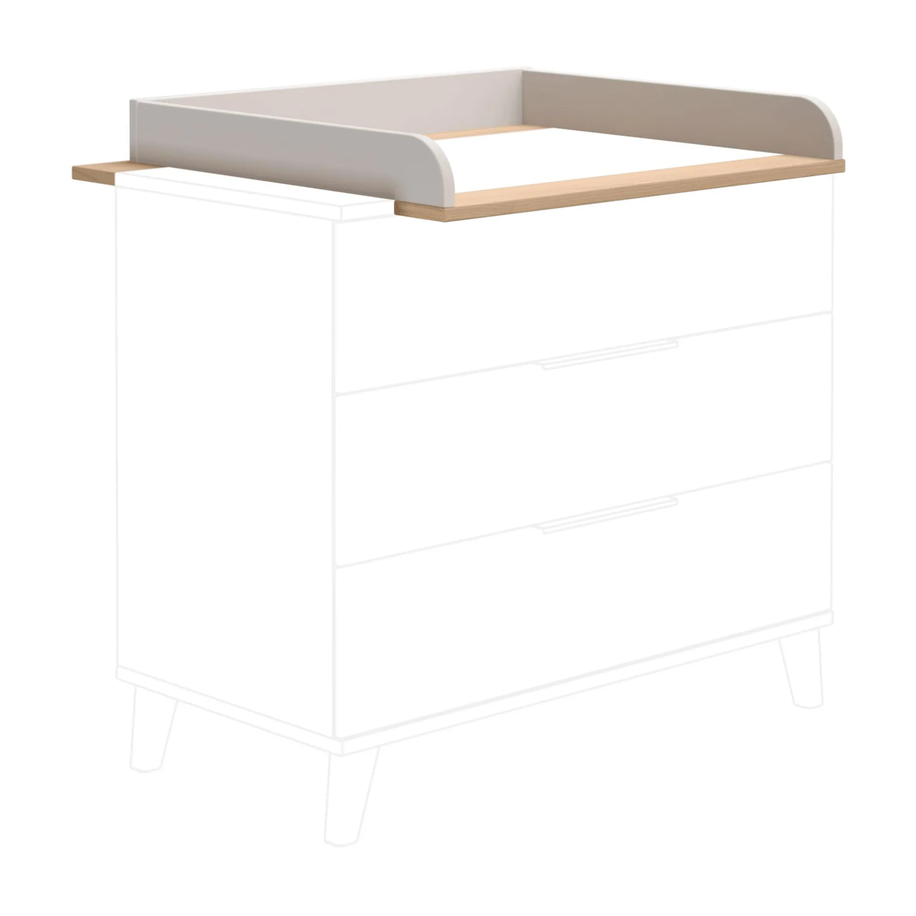 PAIDI 4-teiliges Babyzimmer Fiene* Babyzimmer Sets|Babybetten