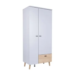 Arthur Berndt 3-teiliges Babyzimmer Lovis mit Kommodenfüßen 92 cm für die breite Wickelkommode* Babyzimmer Sets