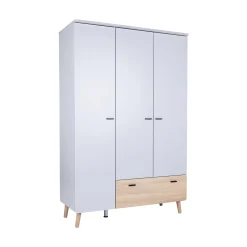 Arthur Berndt 3-teiliges Babyzimmer Lovis mit Kommodenfüßen 88 cm für die schmale Wickelkommode* Babyzimmer Sets