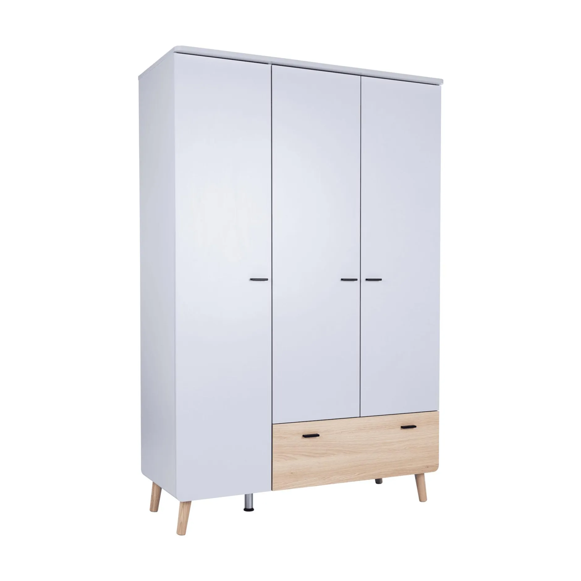 Arthur Berndt 3-teiliges Babyzimmer Lovis mit Kommodenfüßen 85 cm für die schmale Wickelkommode* Babyzimmer Sets