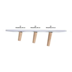 Arthur Berndt 3-teiliges Babyzimmer Lovis mit Kommodenfüße 88 cm für die breite Wickelkommode* Babyzimmer Sets