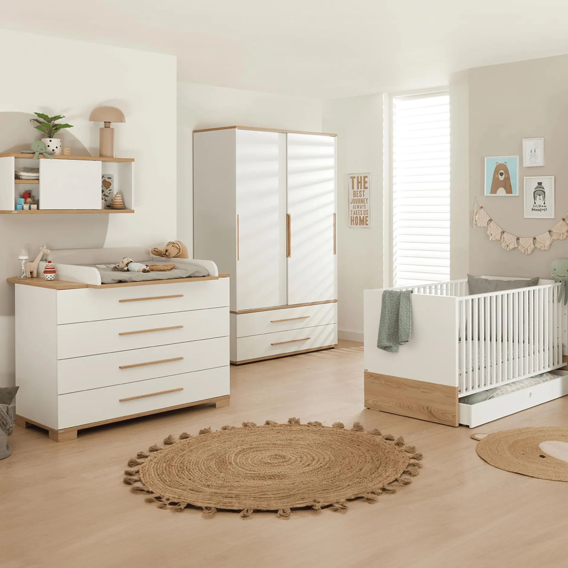 PAIDI 4-teiliges Babyzimmer Yolanda* Babyzimmer Sets|Babybetten
