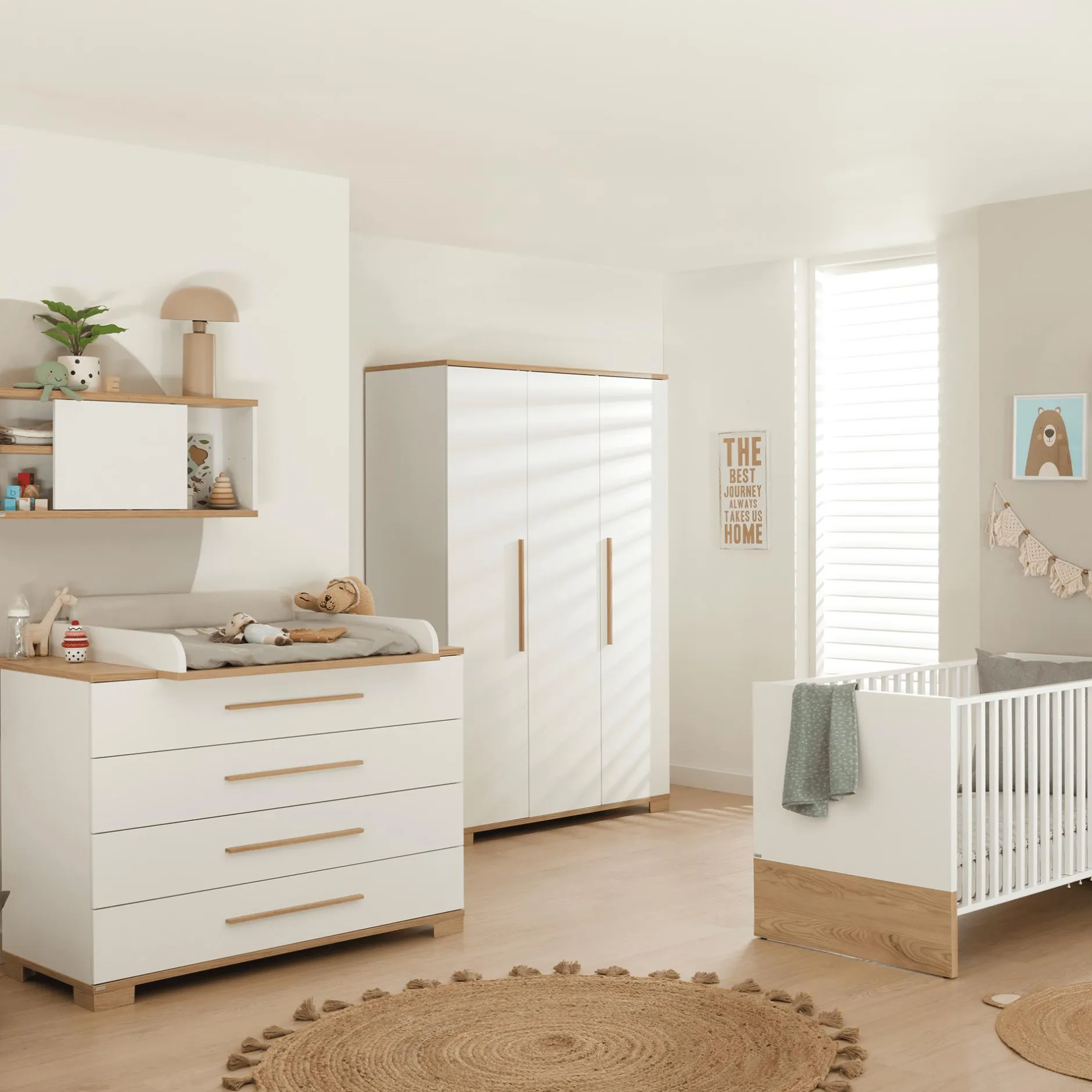 PAIDI 4-teiliges Babyzimmer Yolanda* Babyzimmer Sets|Babybetten