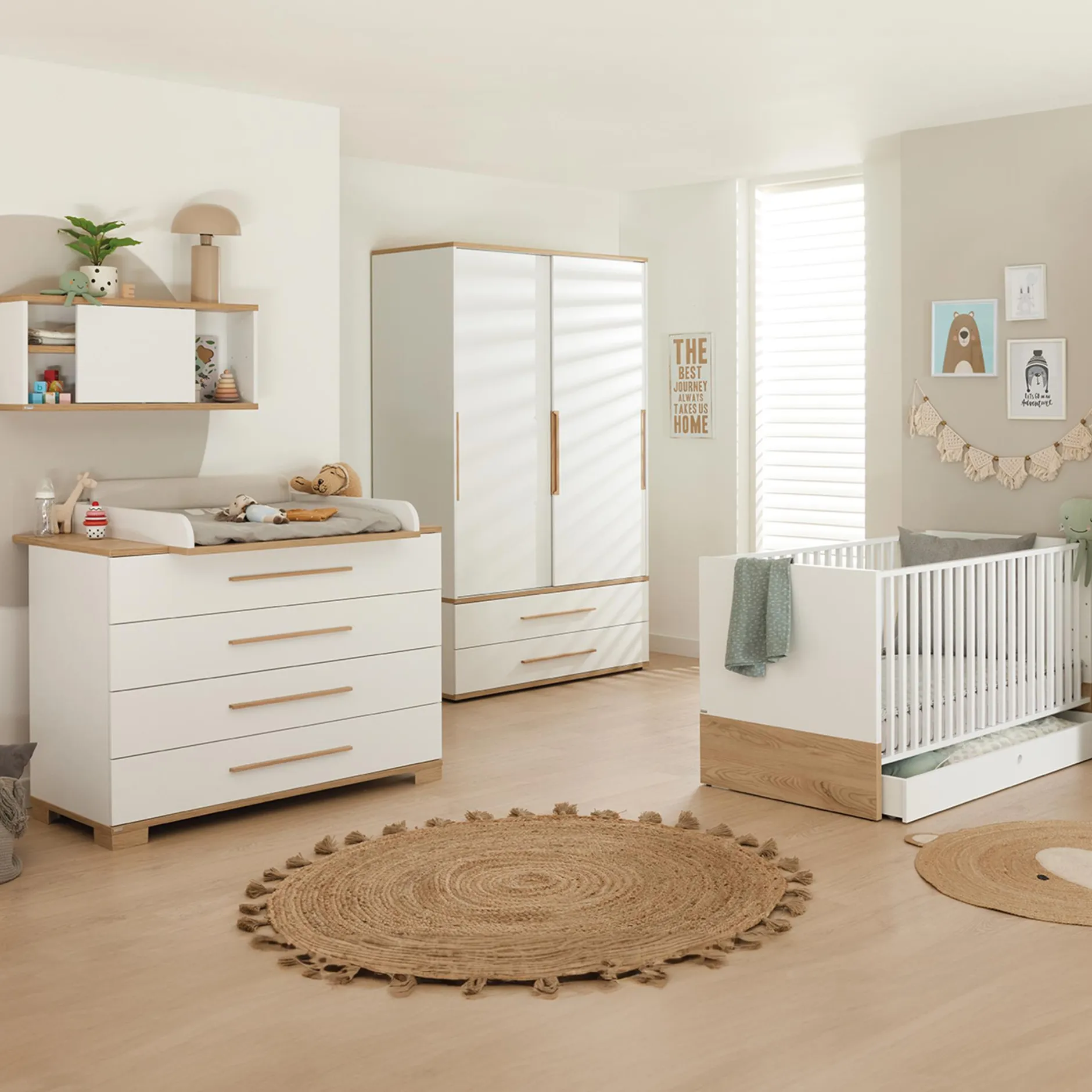 PAIDI 4-teiliges Babyzimmer Yolanda* Babyzimmer Sets|Babybetten