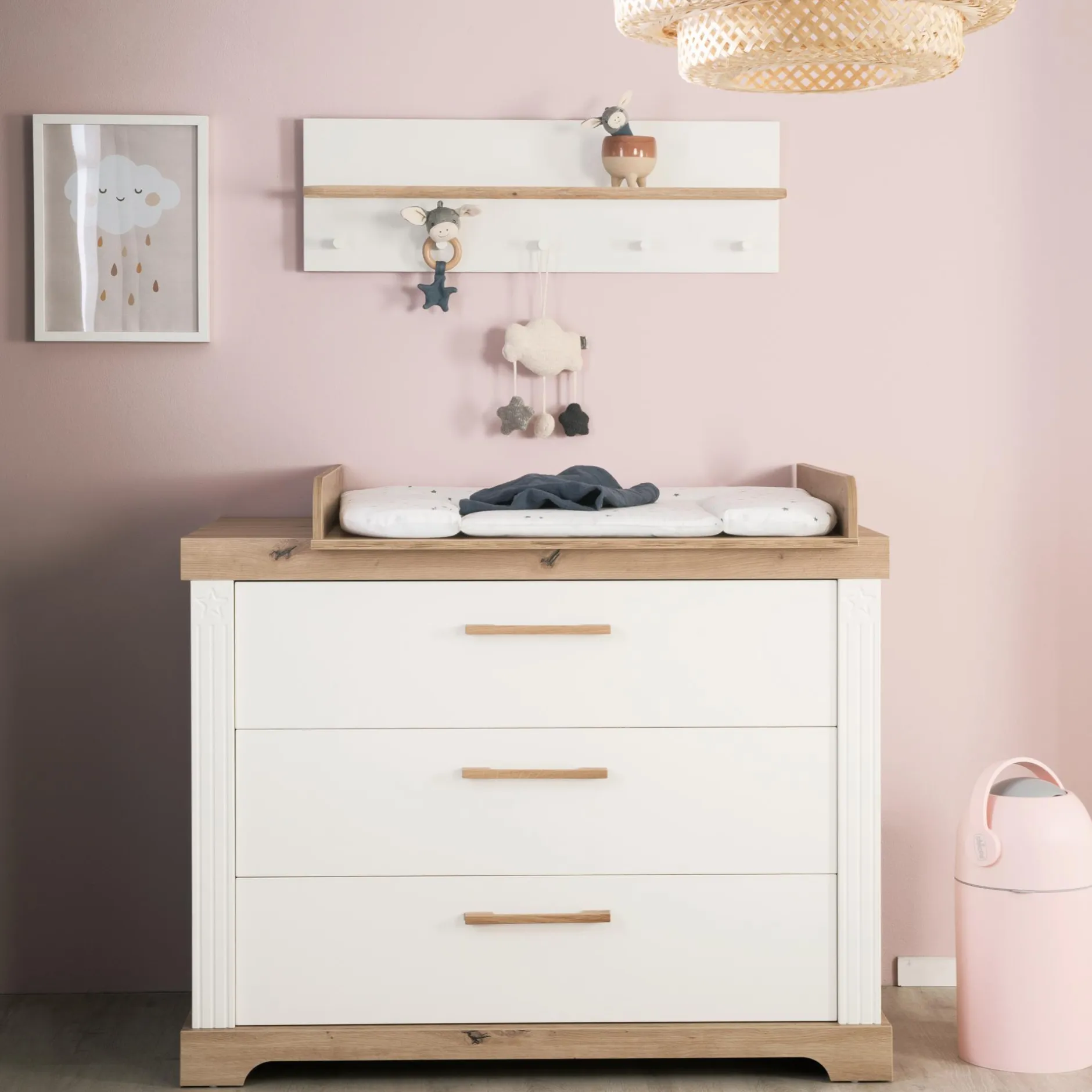 roba 3-teiliges Spar-Set Babyzimmer Milan* Babyzimmer Sets|Babybetten
