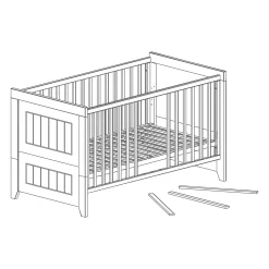 roba 3-teiliges Spar-Set Babyzimmer Ella* Babyzimmer Sets|Babybetten