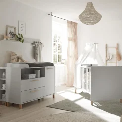 Mu00e4usbacher 2-teiliges Spar-Set Babyzimmer Olivia* Babyzimmer Sets