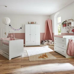 Arthur Berndt 3-teiliges Spar-Set Babyzimmer Gretha* Babyzimmer Sets|Babybetten