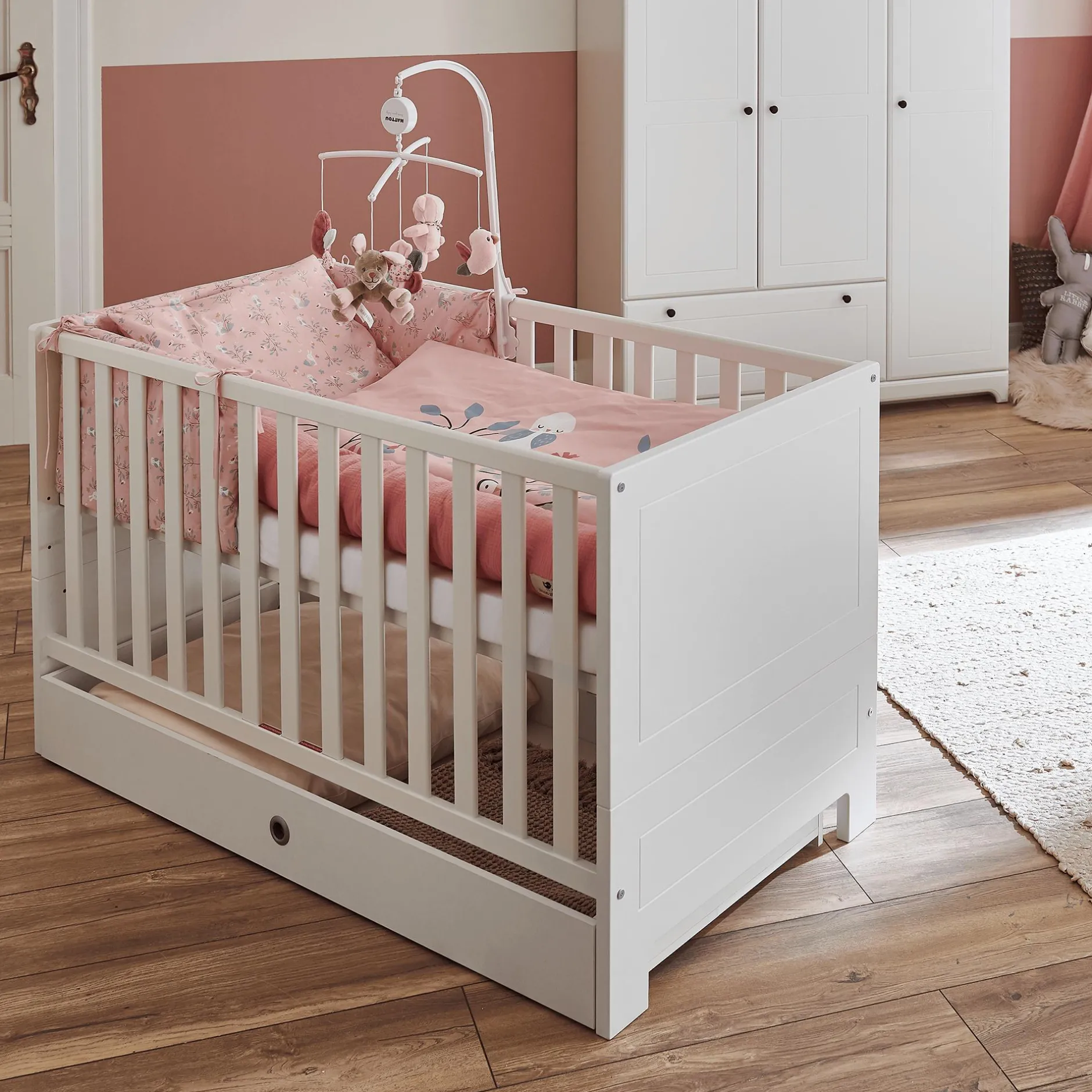 Arthur Berndt 3-teiliges Spar-Set Babyzimmer Gretha* Babyzimmer Sets|Babybetten
