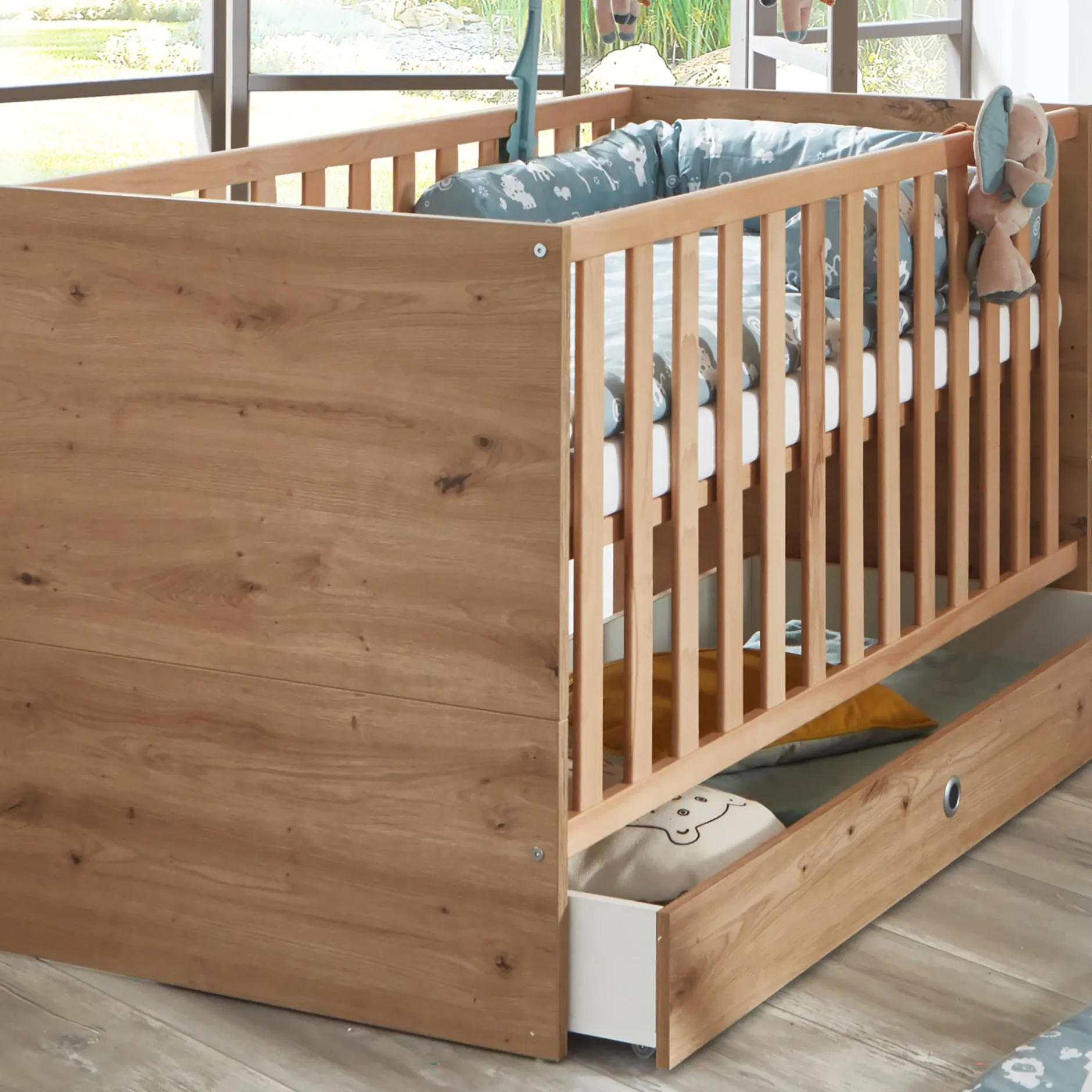 Arthur Berndt 3-teiliges Spar-Set Babyzimmer Niklas* Babyzimmer Sets|Babybetten