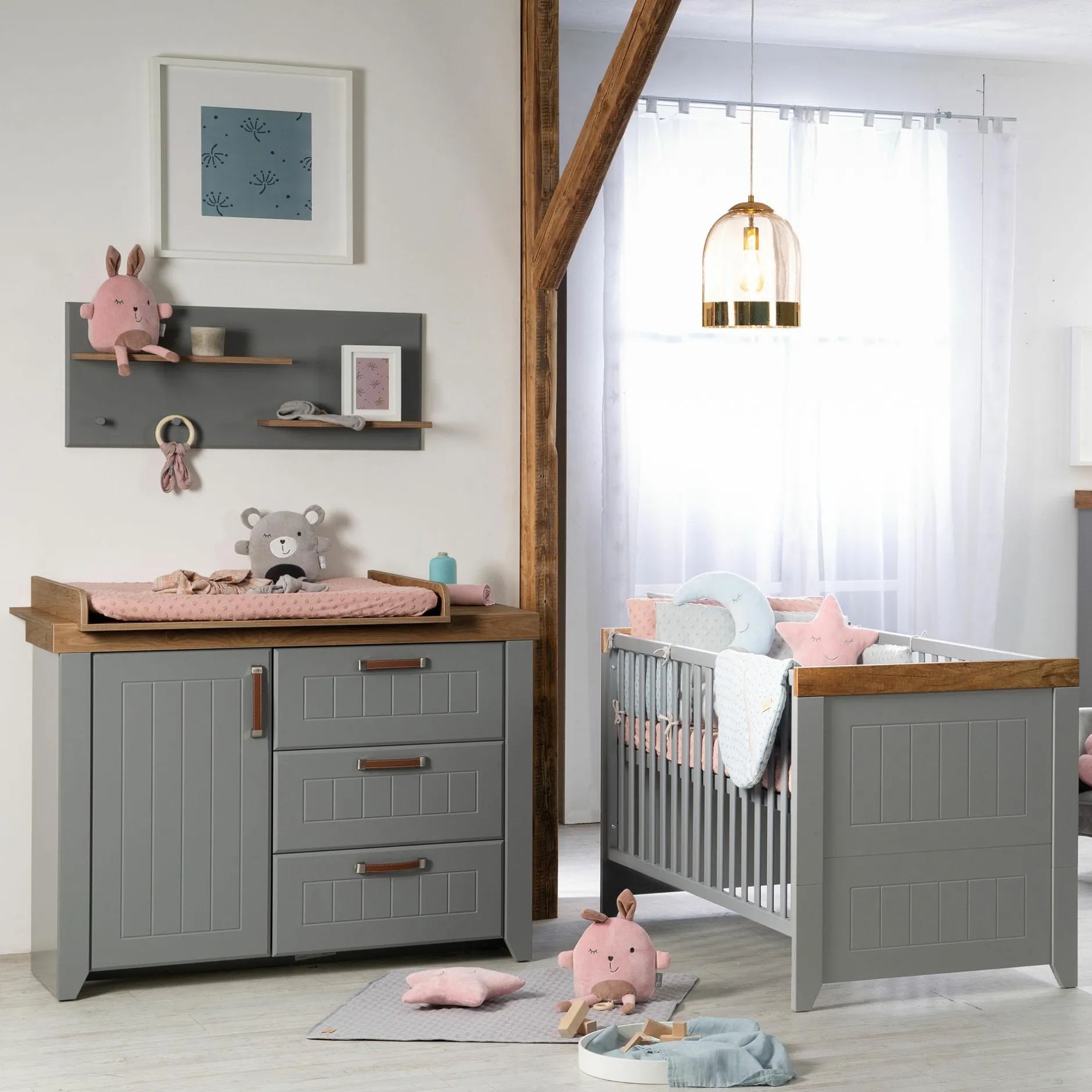 roba 2-teiliges Spar-Set Babyzimmer Ella* Babyzimmer Sets|Babybetten
