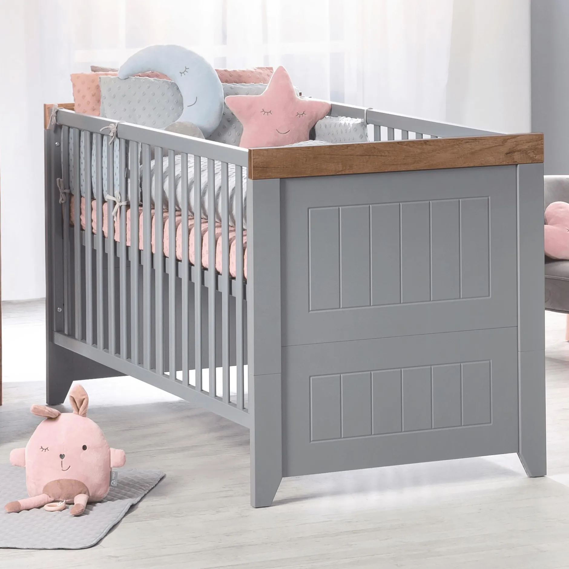 roba 2-teiliges Spar-Set Babyzimmer Ella* Babyzimmer Sets|Babybetten