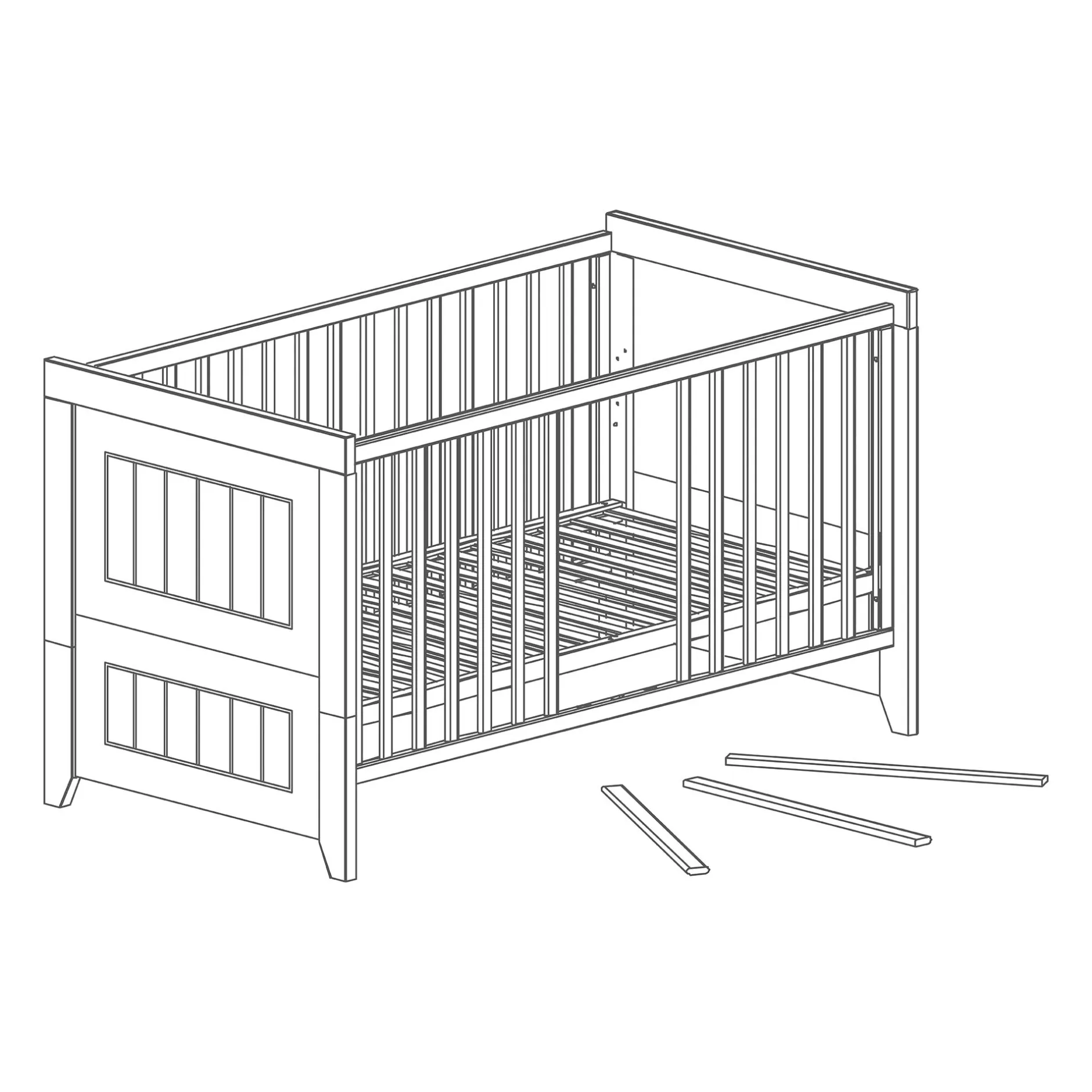 roba 2-teiliges Spar-Set Babyzimmer Ella* Babyzimmer Sets|Babybetten