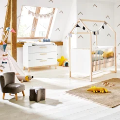 Pinolino 2-teiliges Spar-Set Babyzimmer Larsson* Babyzimmer Sets|Babybetten