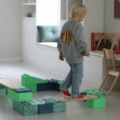 Bygge 12-teiliges Starterset FARVESPIL Leon*Kinder Konstruktionsspielzeug|Spielzeug Ab 3 Jahren