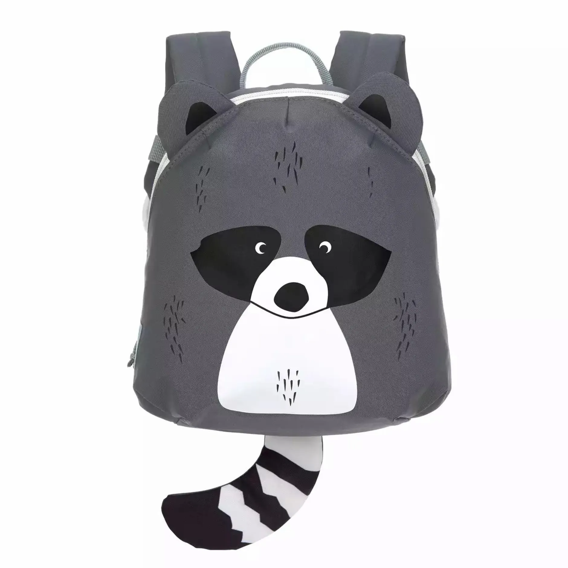 Lu00c4SSIG Tiny Backpack About Friends Racoon Grey*Kinder Kinderrucksäcke