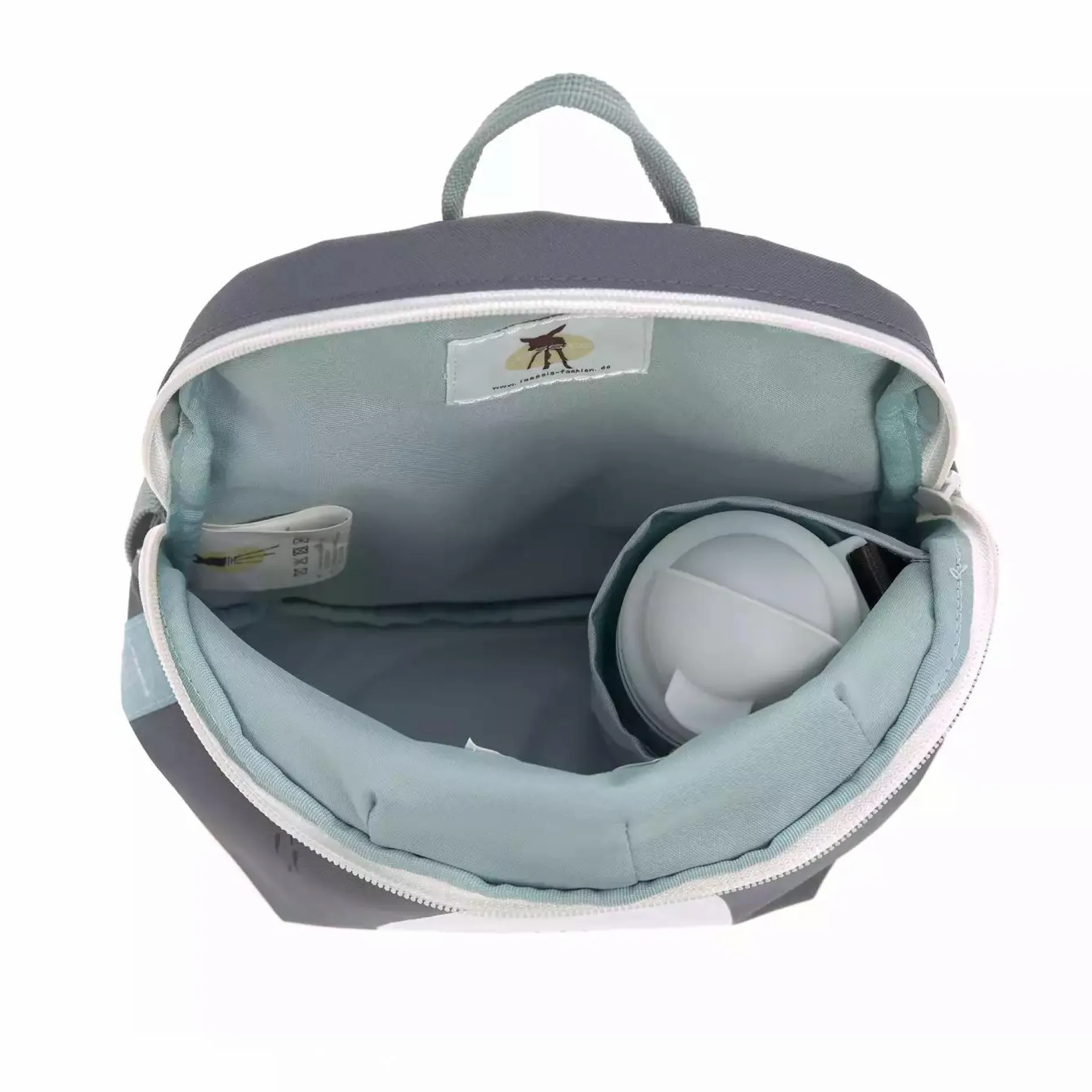 Lu00c4SSIG Tiny Backpack About Friends Racoon Grey*Kinder Kinderrucksäcke