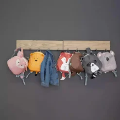 Lu00c4SSIG Tiny Backpack About Friends Racoon Grey*Kinder Kinderrucksäcke