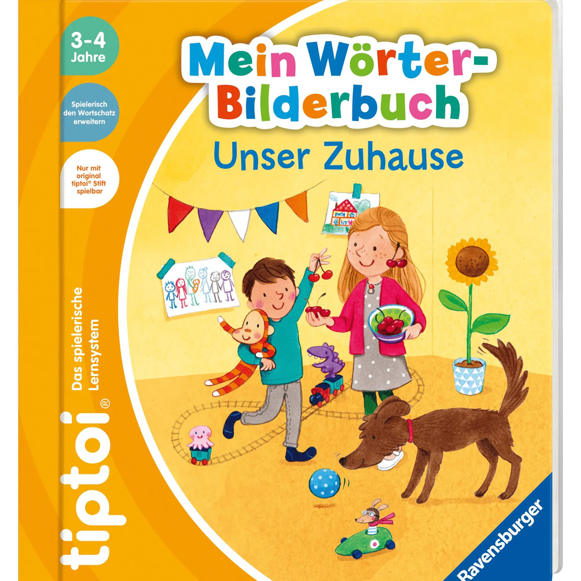 Ravensburger tiptoi Mein Wörter-Bilderbuch Unser Zuhause*Kinder Kinderbücher|Spielzeug Ab 3 Jahren