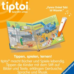 Tiptoi ® Mein Wörter-Bilderbuch Baustelle*Kinder Kinderbücher|Spielzeug Ab 3 Jahren