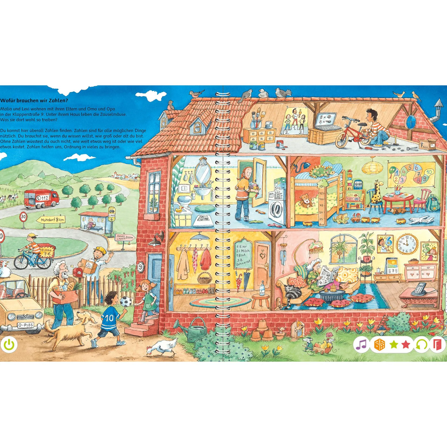 Tiptoi ® Meine Lern-Spiel-Welt: Zahlen und Mengen*Kinder Kinderbücher|Spielzeug Ab 4 Jahren