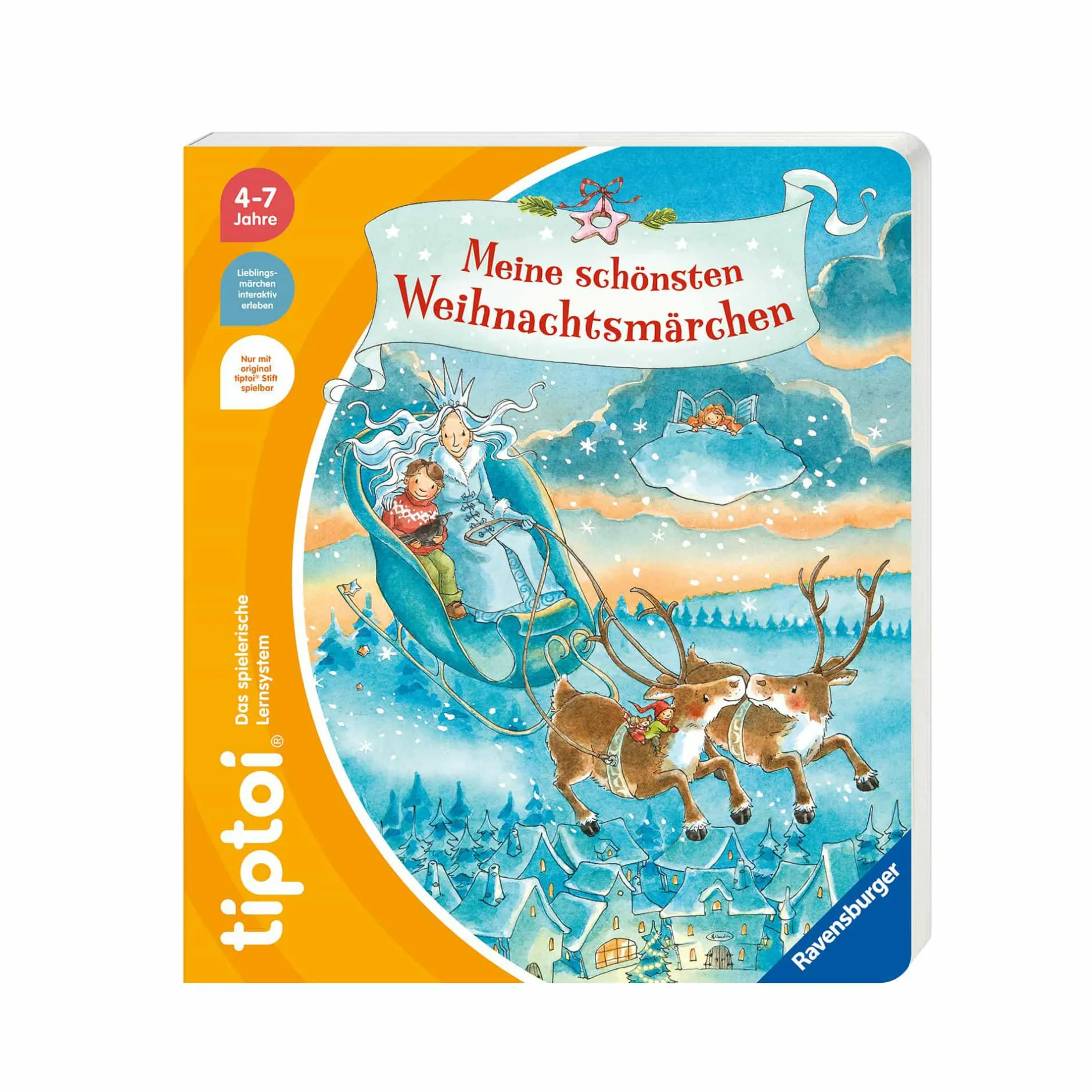 Ravensburger tiptoi® Meine schönsten Weihnachtsmärchen*Kinder Lernspielzeug|Kinderbücher