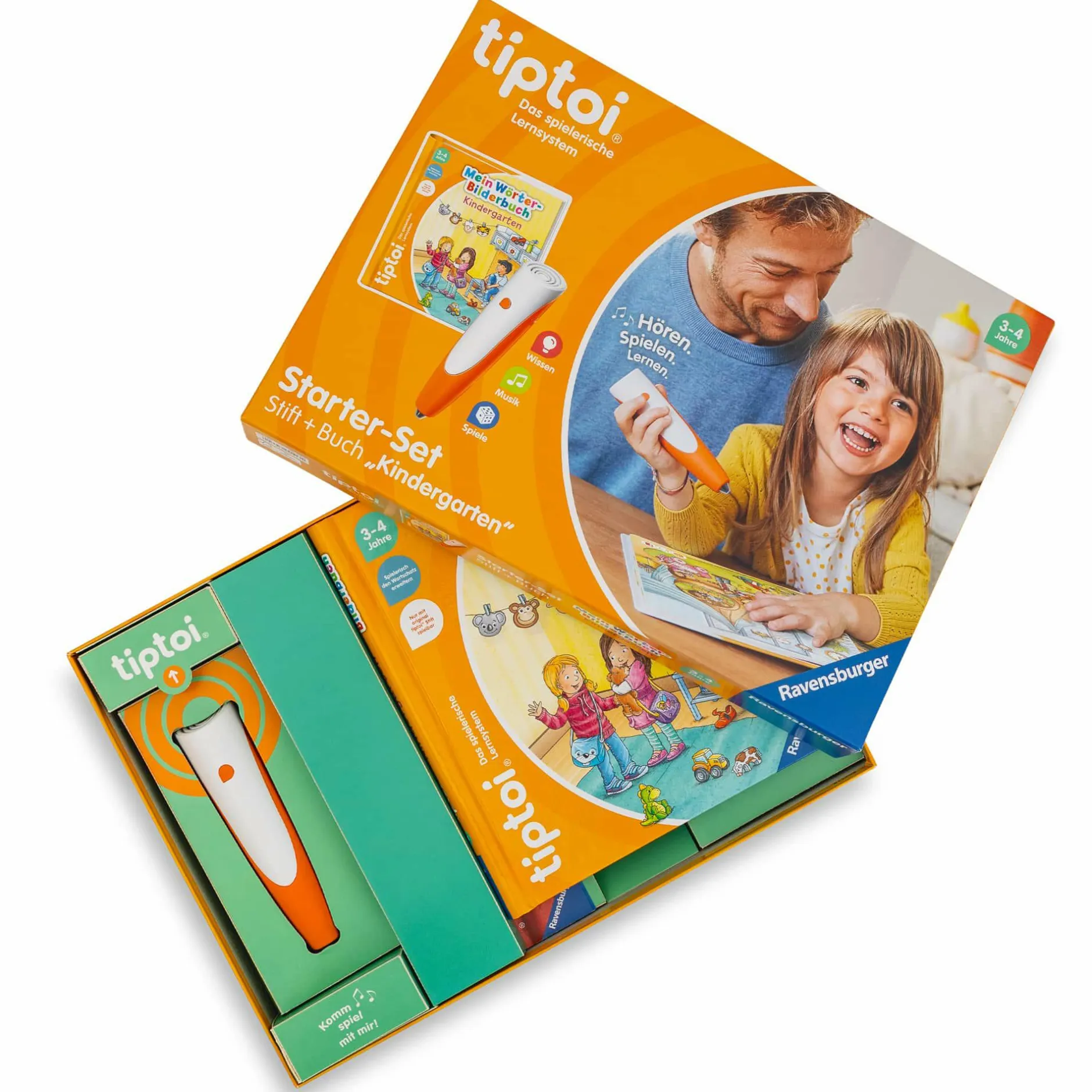 Tiptoi ® Starter-Set: Stift + Buch Kindergarten*Kinder Kinderbücher|Spielzeug Ab 3 Jahren