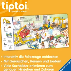 Tiptoi ® Suchen und Entdecken - Fahrzeuge*Kinder Kinderbücher|Spielzeug Ab 2 Jahre
