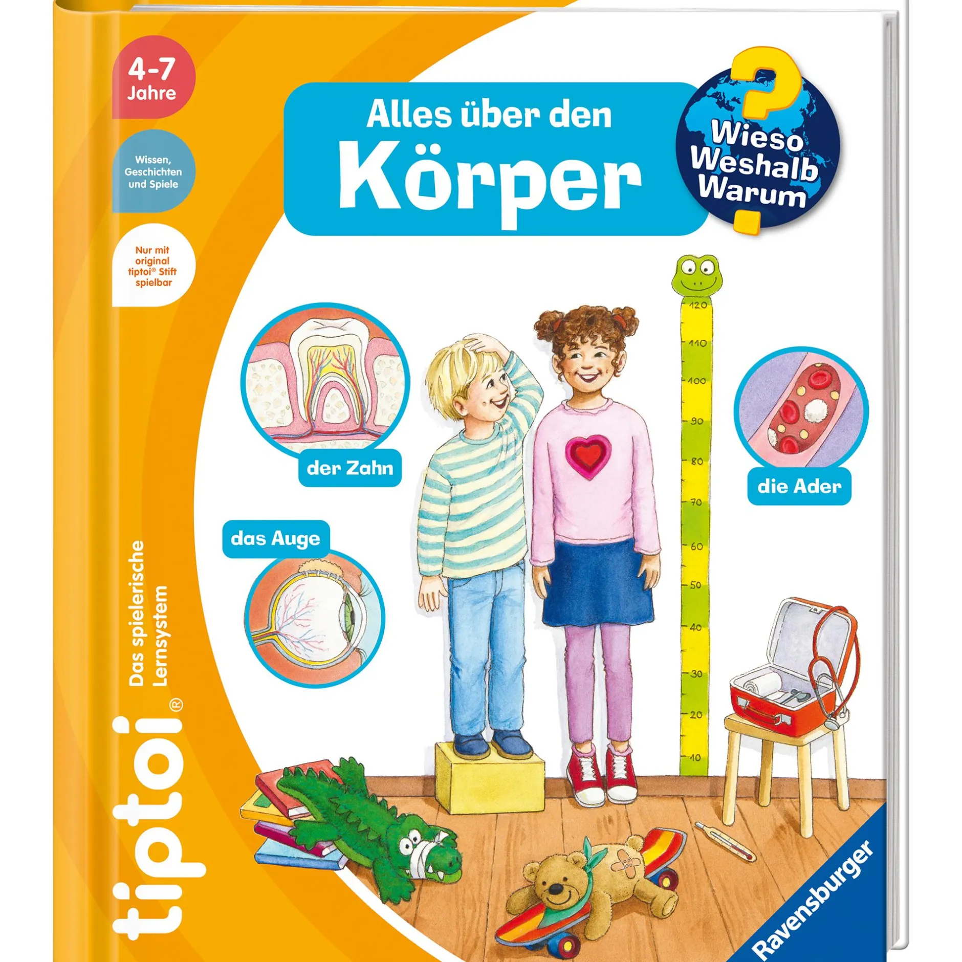 Tiptoi ® Wieso? Weshalb? Warum? Alles über den Körper*Kinder Lernspielzeug|Kinderbücher