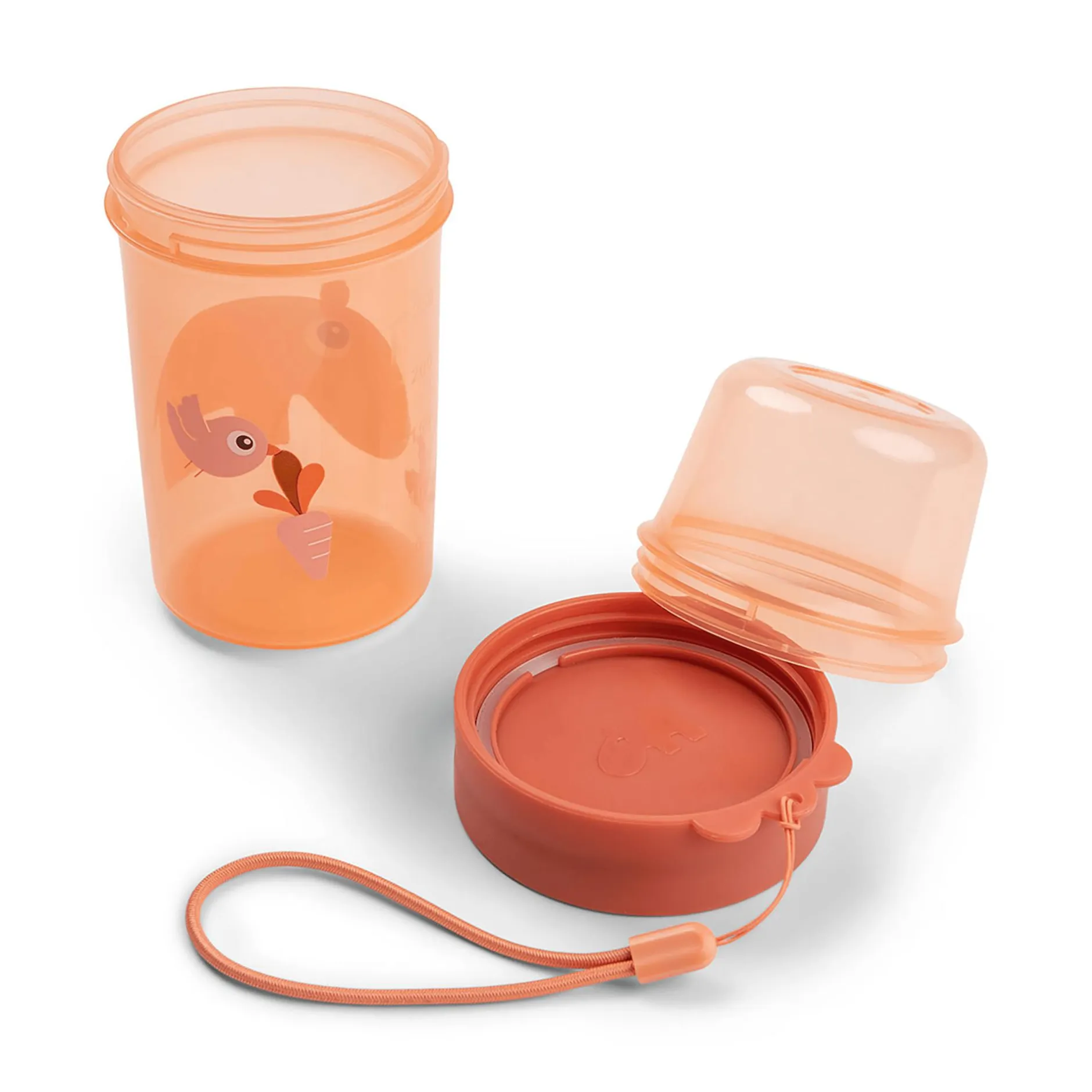 done by deer To Go 2-Wege-Snackbehälter L Ozzo* Nahrungsbehälter