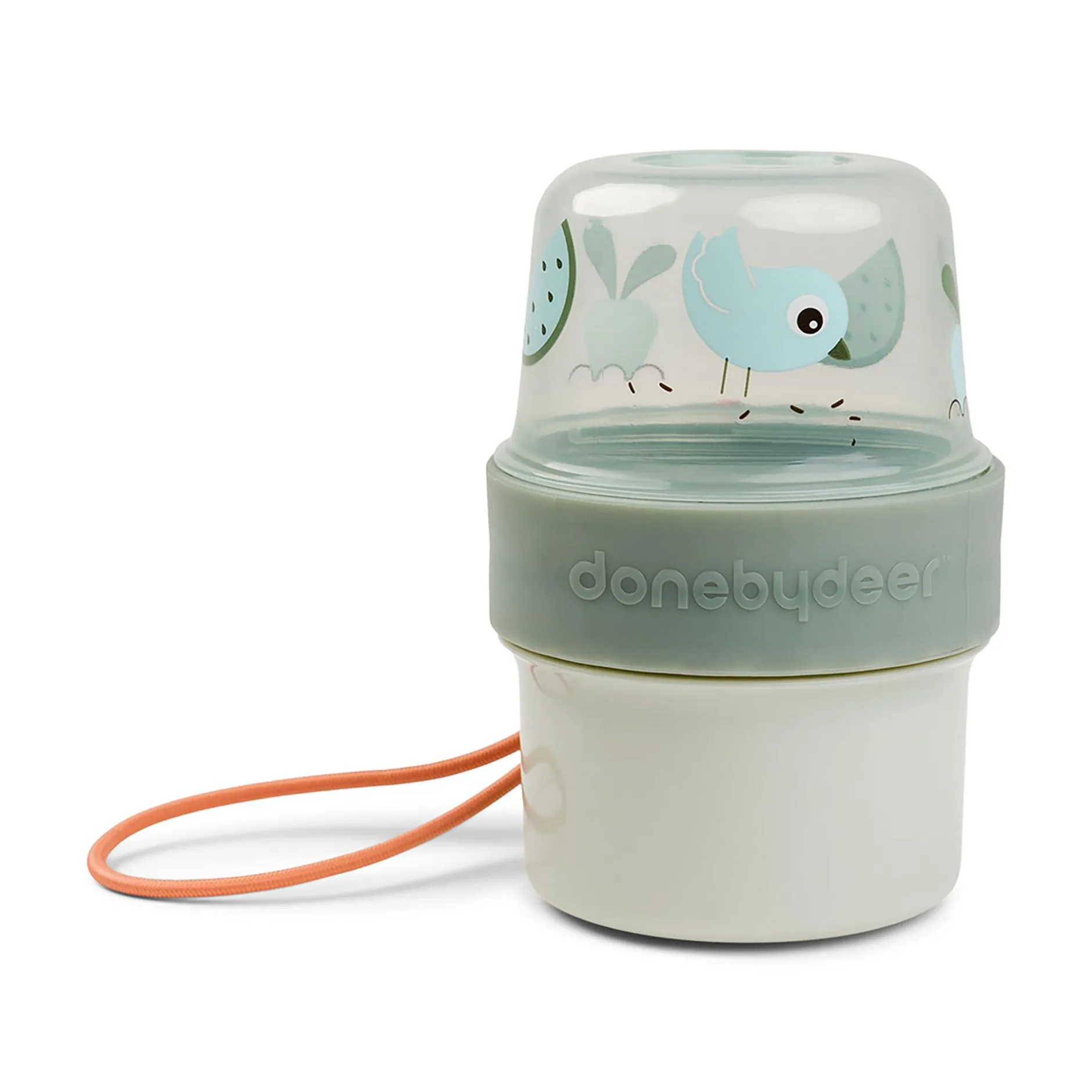 done by deer To Go 2-Wege-Snackbehälter S Birdee* Nahrungsbehälter