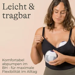 Lansinoh tragbare Doppelmilchpumpe* Milchpumpen