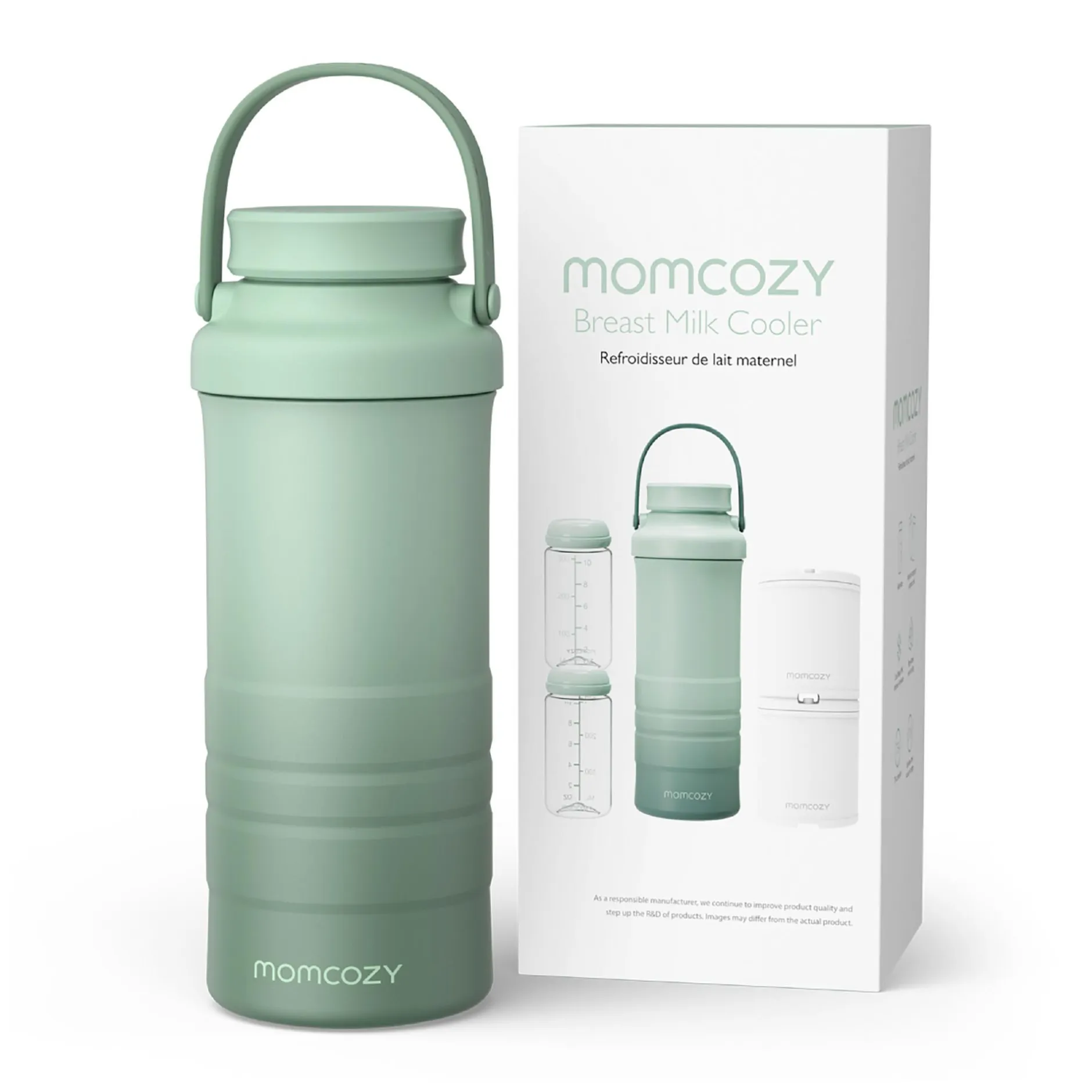 momcozy tragbare Muttermilchkühlbox* Nahrungsbehälter|Flaschen & Sauger