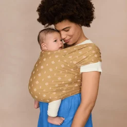 ERGObaby Tragetuch Aura Camel Harvest 100 % Tencel Lyocell* Tragetücher