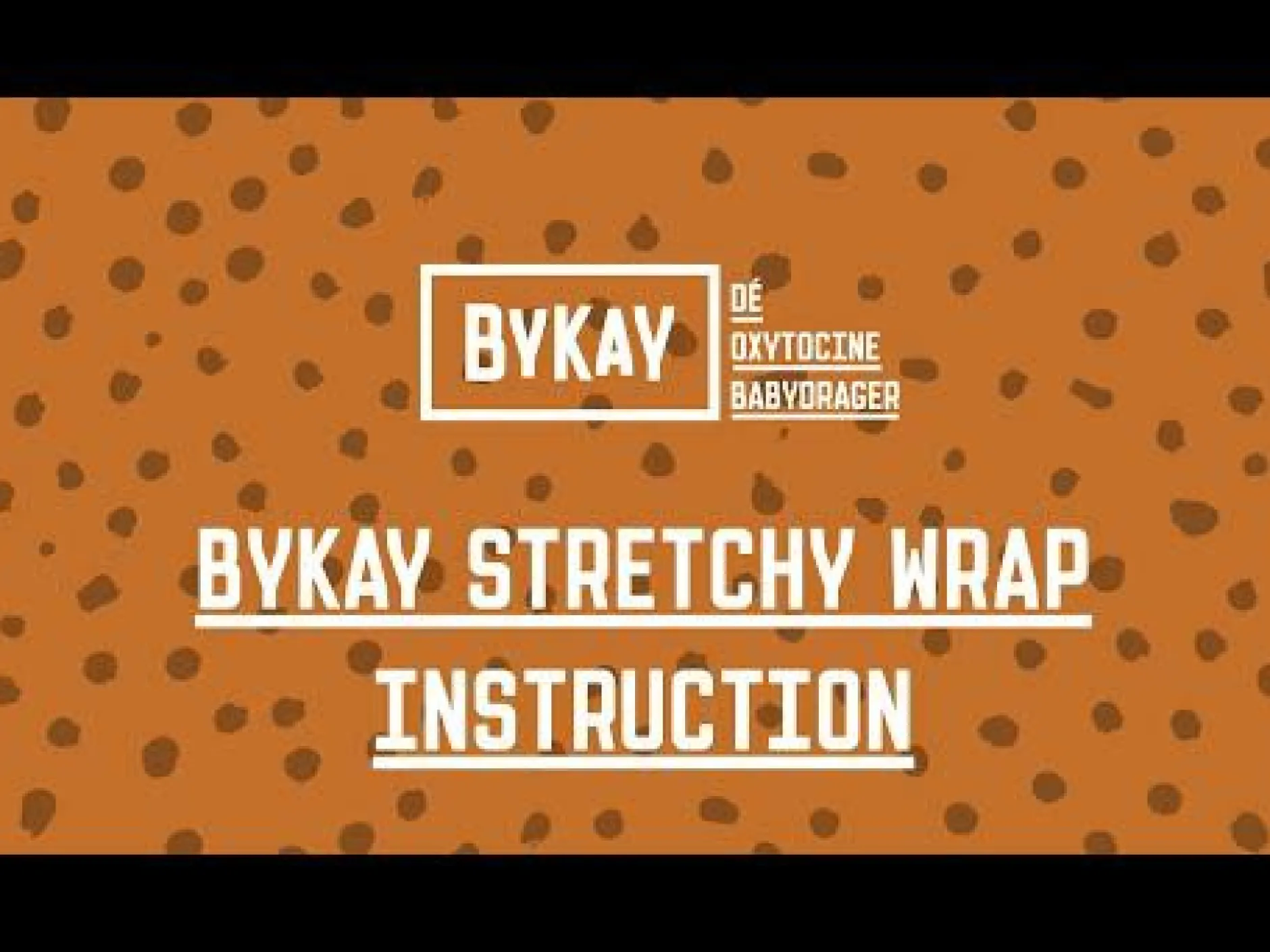 BYKAY Tragetuch Stretchy Wrap Anthracite* Tragetücher