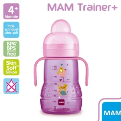 MAM Trainer+ Schildkröte 220ml* Flaschen & Sauger