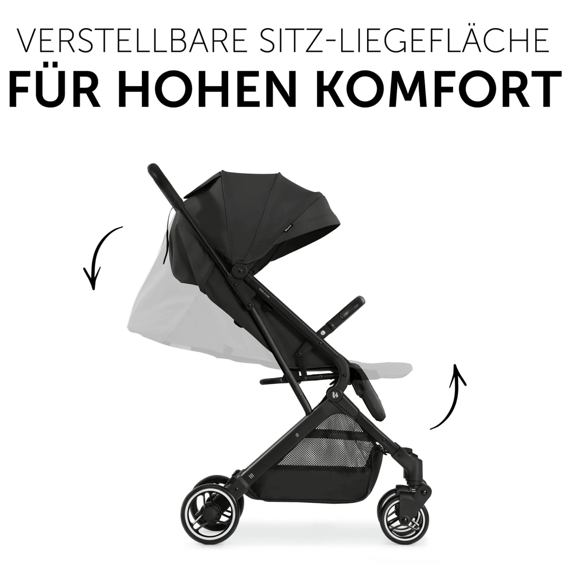 hauck Travel N Care Black*Kinder Reisebuggys|Buggys