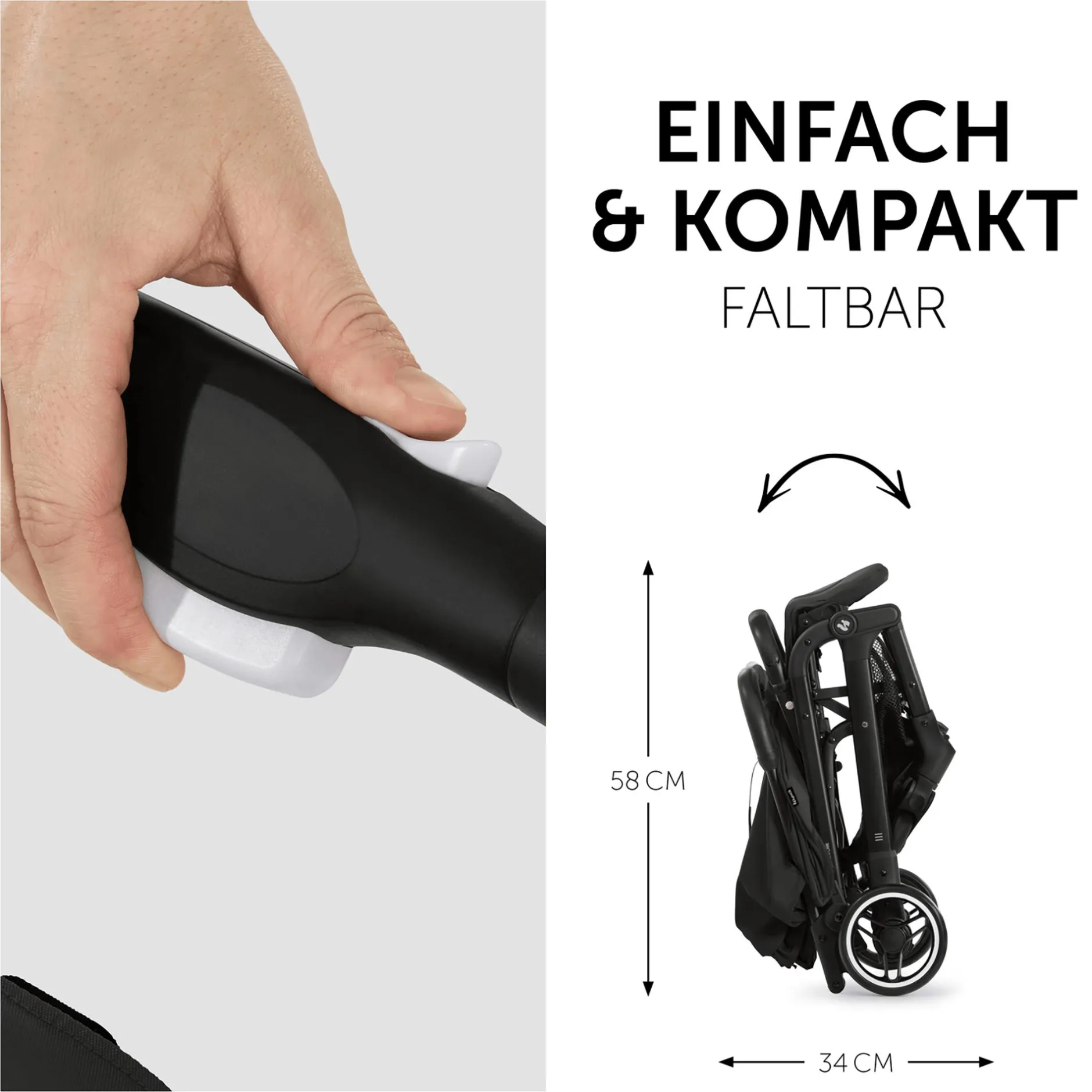 hauck Travel N Care Black*Kinder Reisebuggys|Buggys