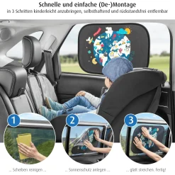 reer TravelKid Sun Auto-Sonnenschutz*Kinder Kindersitz Zubehör