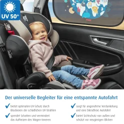 reer TravelKid Sun Auto-Sonnenschutz*Kinder Kindersitz Zubehör