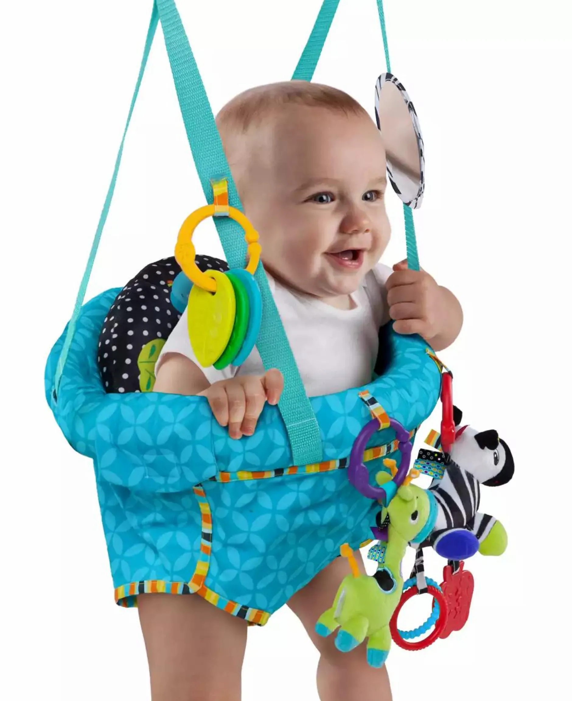BrightStarts Türhopser Bounce 'n Spring Deluxe*Kinder Lauflernwagen