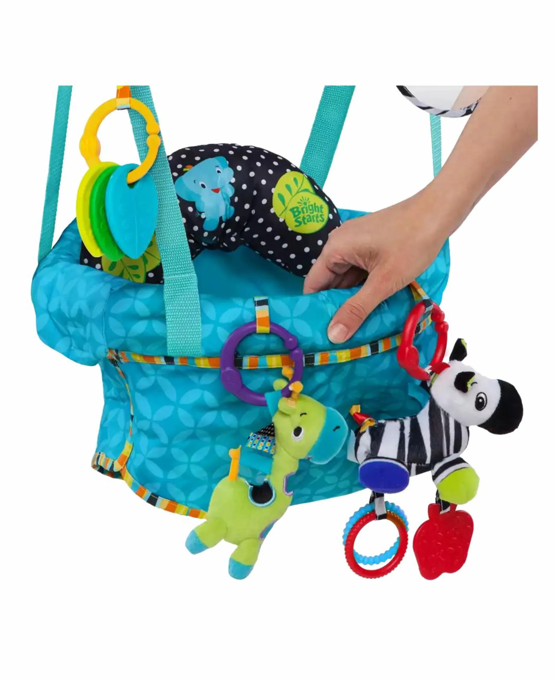 BrightStarts Türhopser Bounce 'n Spring Deluxe*Kinder Lauflernwagen