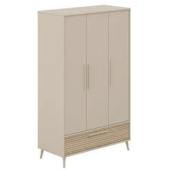 PAIDI 3-türiger Kleiderschrank Eefje Groovy Oak* Kleiderschränke